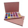 Make-up 24 Farben Private Label Kosmetik Glitter Lidschatten-Palette OEM-Logo